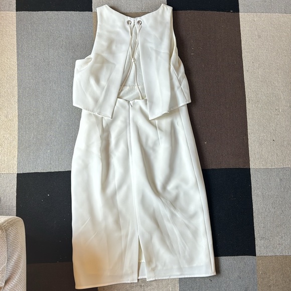 Rag & Bone Eliza Popover Tank Dress Ivory Medium - Picture 8 of 14